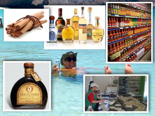 Next time you're in a rush to find some gifts to take home...fresh vanilla...salsas...raw cinnamon...real tortillas...tequila!